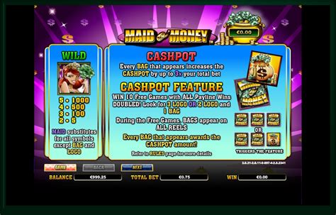 Maid O Money Slot Machine .